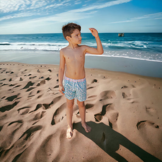 Happy Paper Plane Swim Short