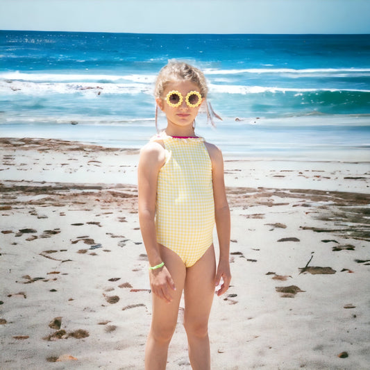 Summer Gingham Swimsuit